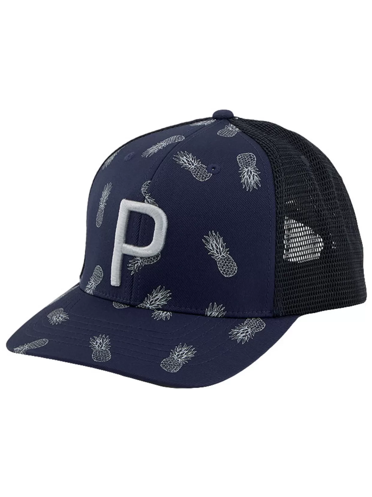 Puma Caps< Pineapple Trucker P Cap - Navy Blazer/Flat Light Grey