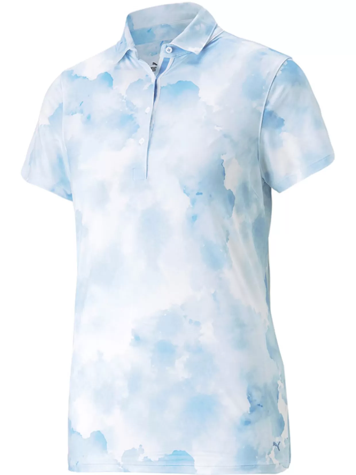 Women Puma Shirts< Women'S Mattr Cloudy Golf Polo - Day Dream