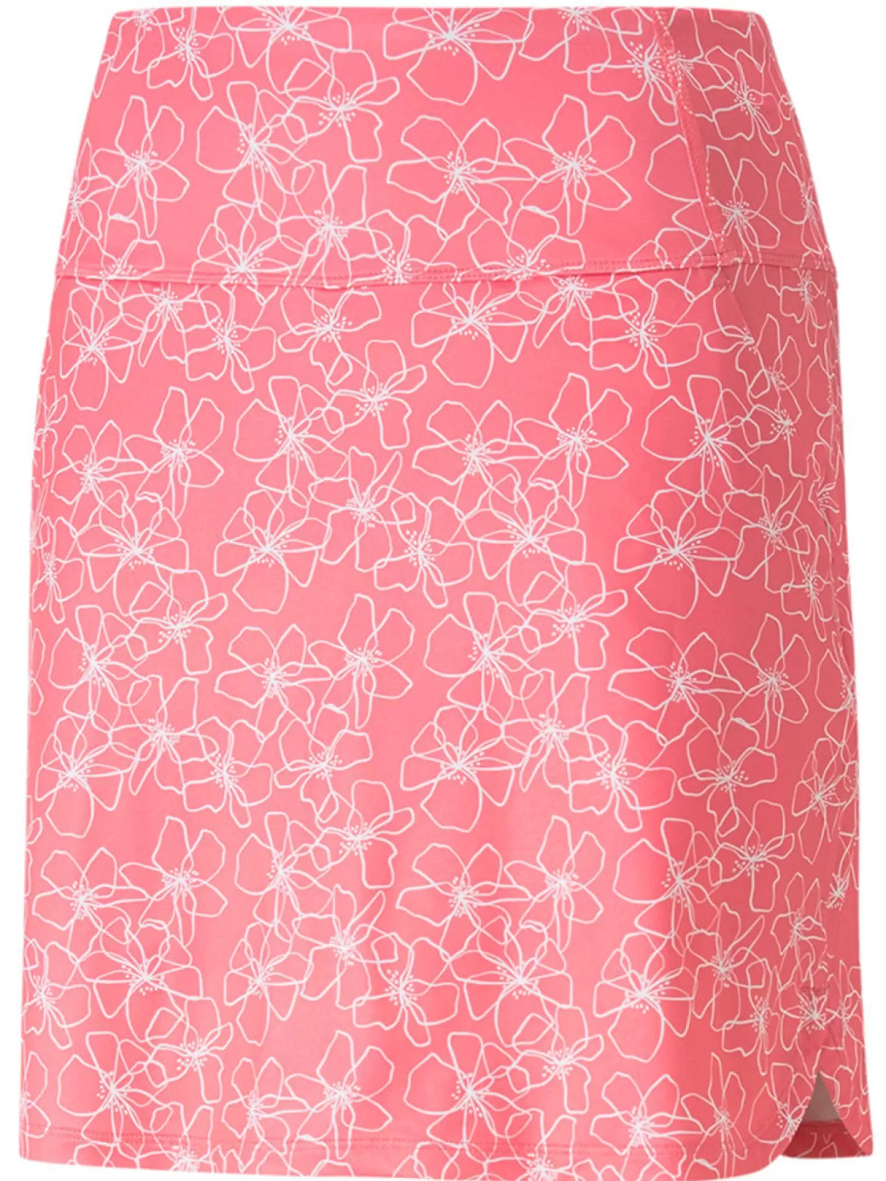 Women Puma Skorts & Dresses< Women'S Pwrmesh Island Flower Skort - Loveable/Bright White