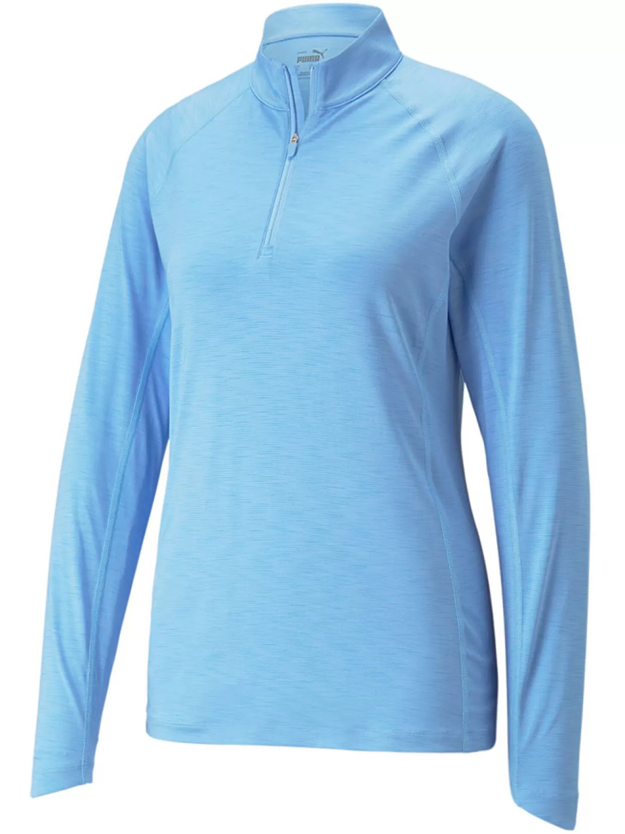 Women Puma Shirts< Women'S Youv Golf 1/4 Zip - Day Dream Heather