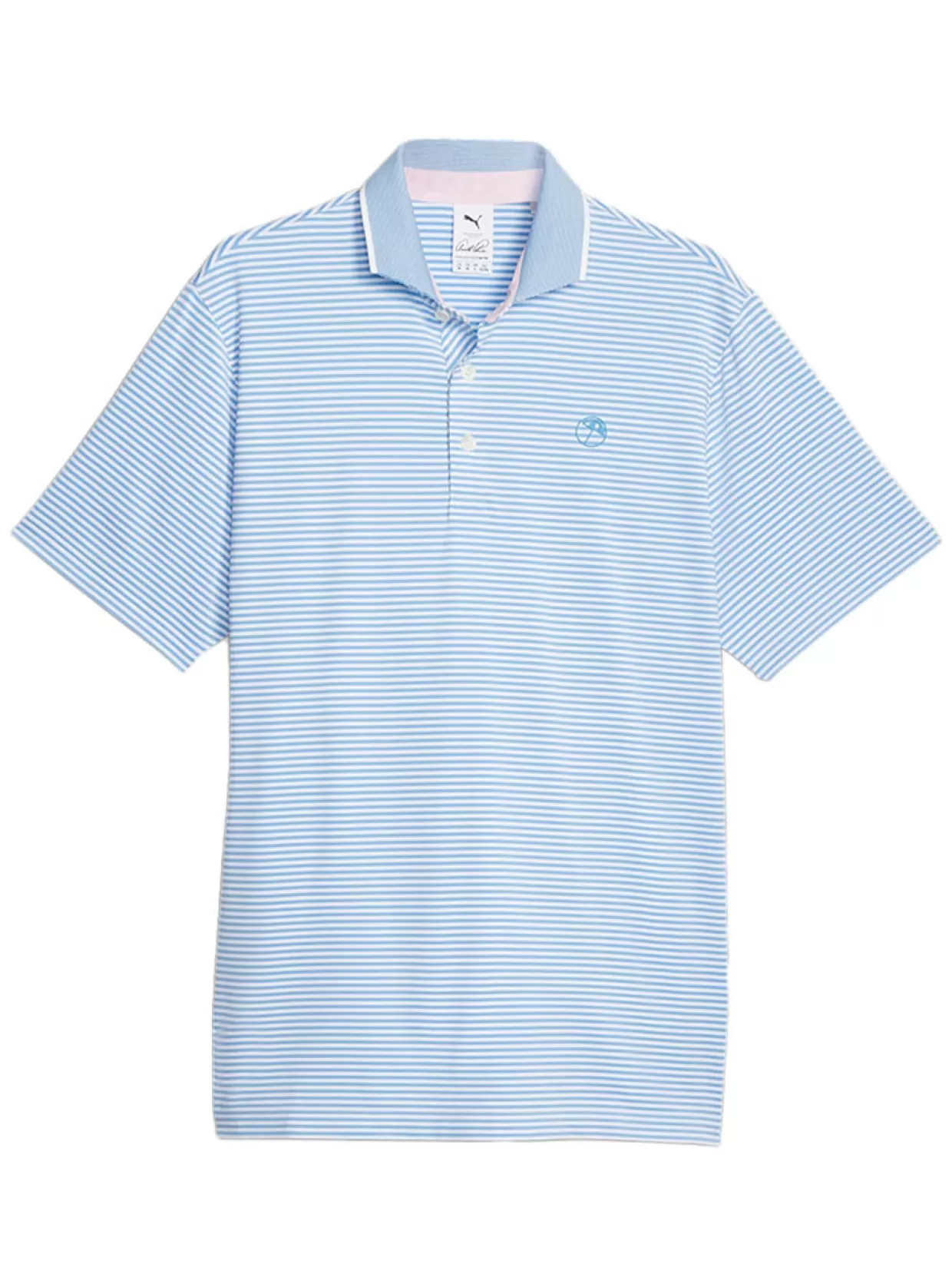 Men Puma Shirts< X Arnold Palmer Mattr Traditions Polo - Regal Blue/White Glow