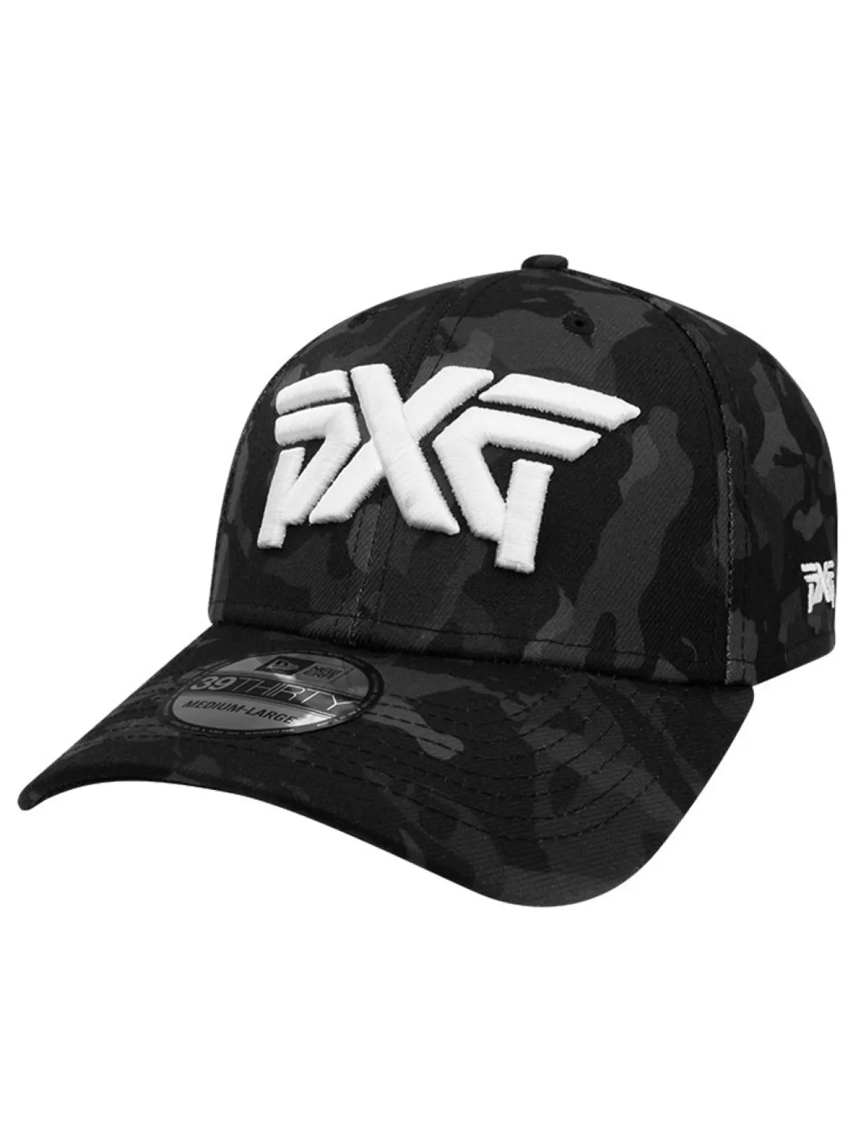 PXG Caps< Fairway Camo 39Thirty Cap - Black