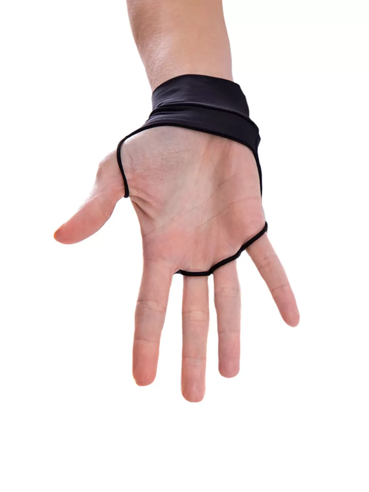 SParms Sleeves< Sun Protection Palmless Gloves - Black