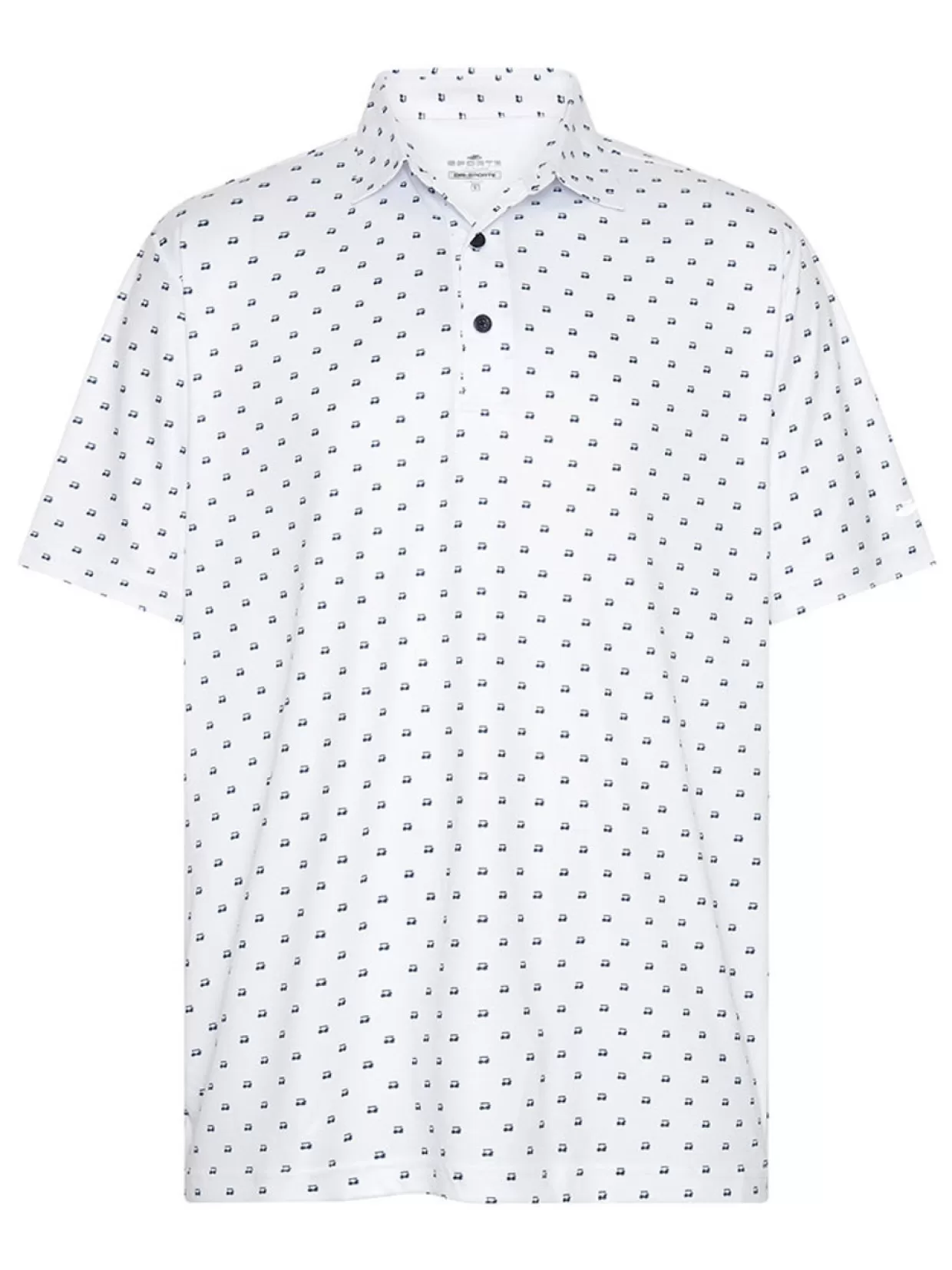 Men Sporte Leisure Shirts< Dri-Sporte Carter Mens Polo - White