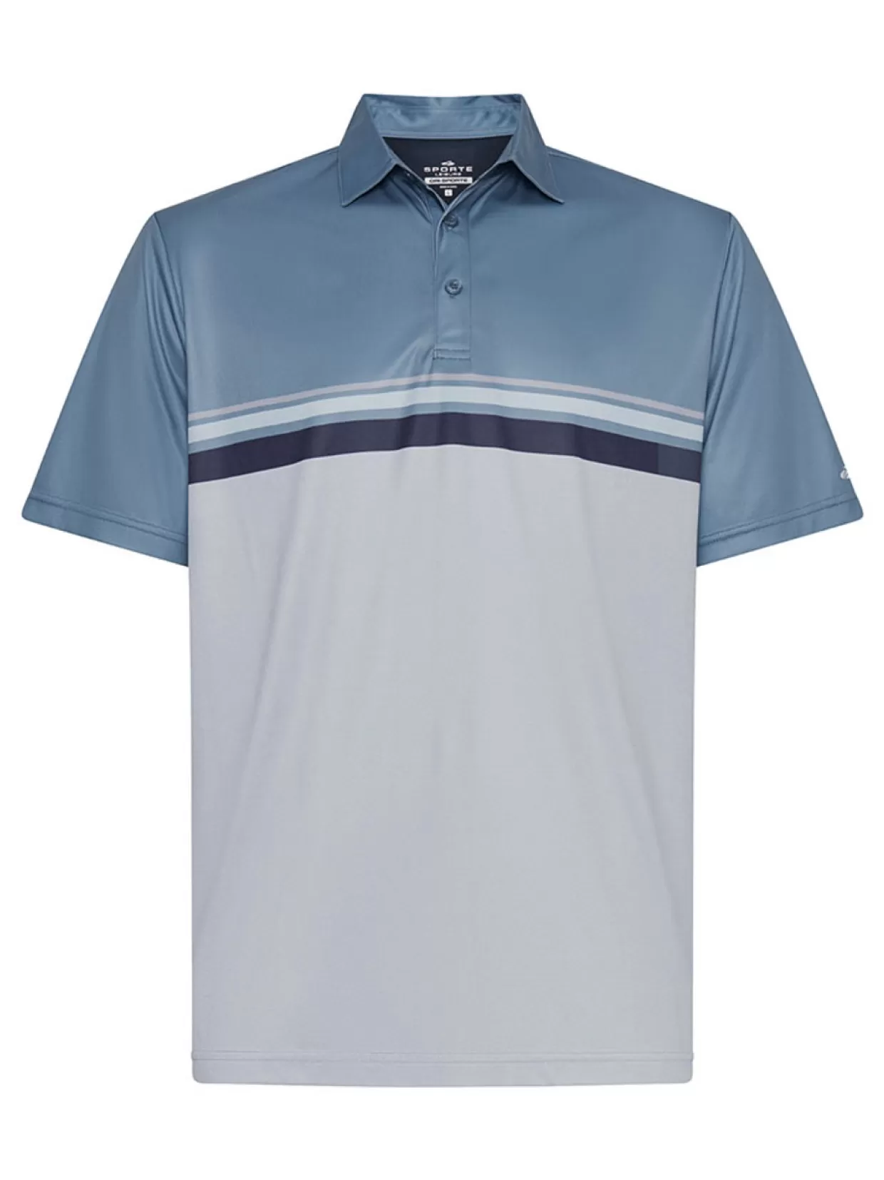 Men Sporte Leisure Shirts< Dri-Sporte Metro Mens Polo - Denim