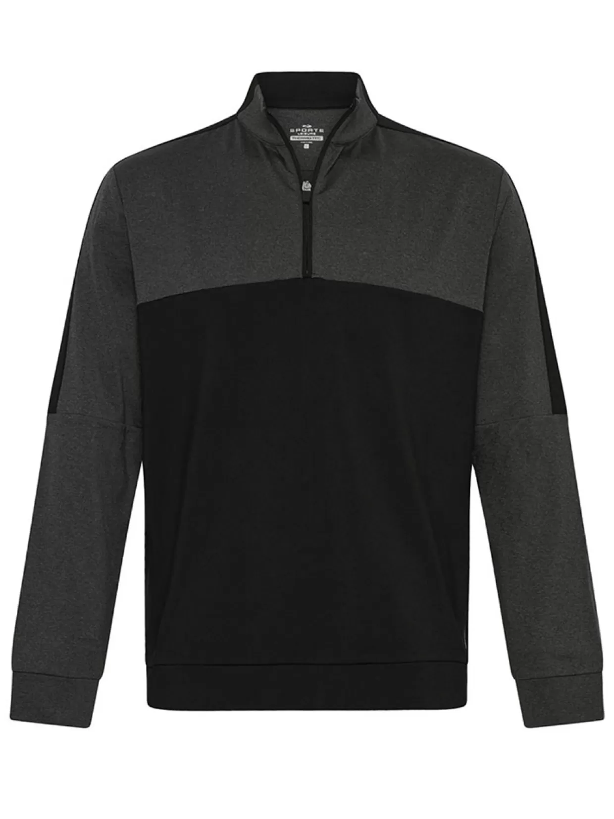 Men Sporte Leisure Jumpers< Thermotec Husk Mens Pullover - Black Marle