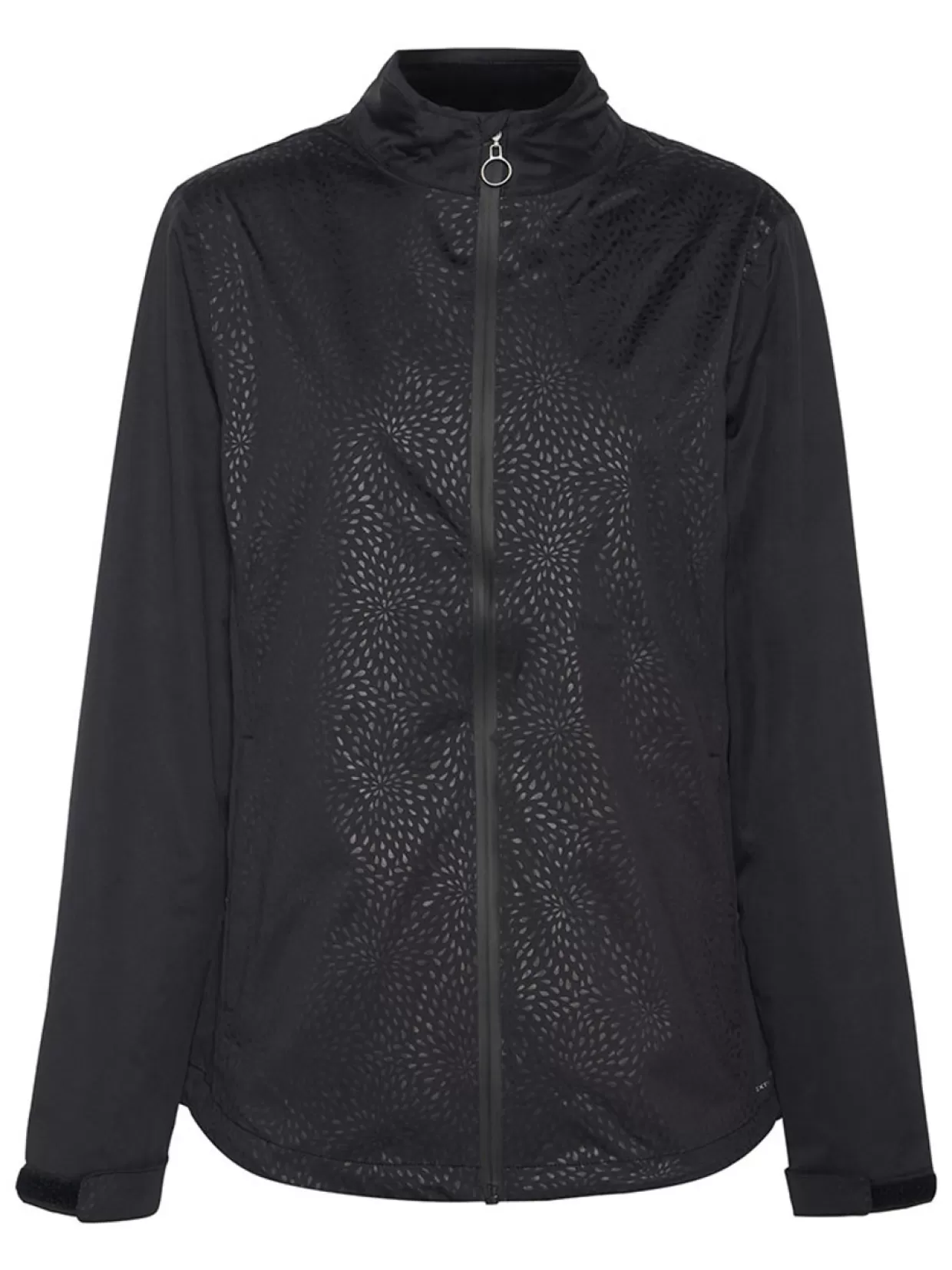 Women Sporte Leisure Wind & Rain Wear< Women'S Extreme-Tec Embossed Rain Jacket - Black