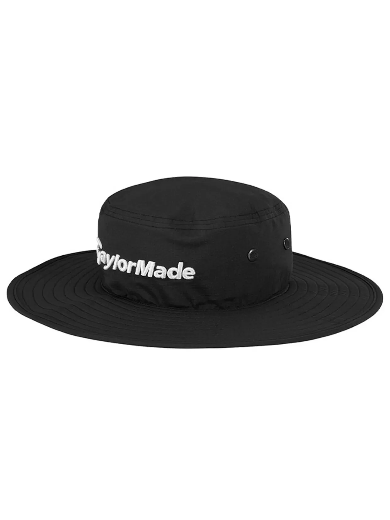 TaylorMade Hats< Metal Eyelet Bucket Hat - Black