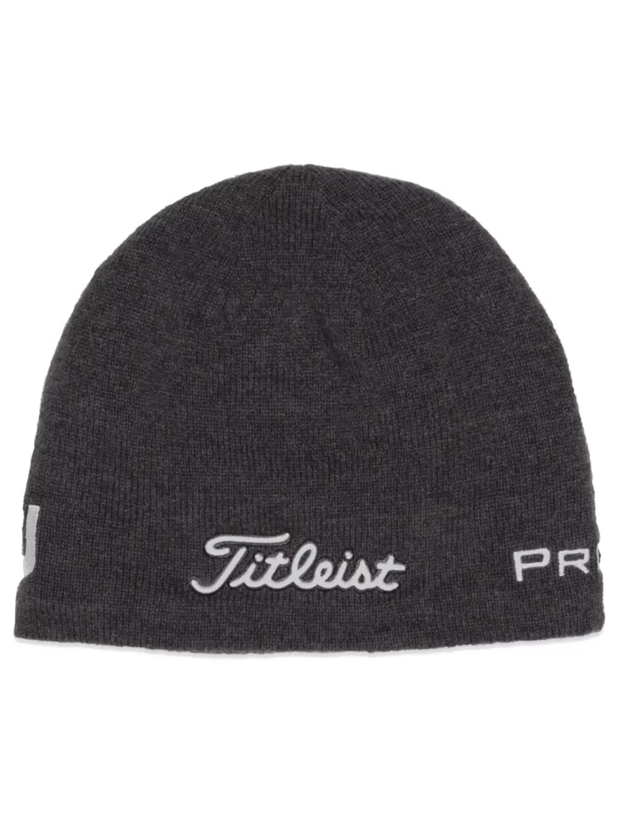 Titleist Beanies & Mitts< Merino Wool Beanie - Charcoal/White