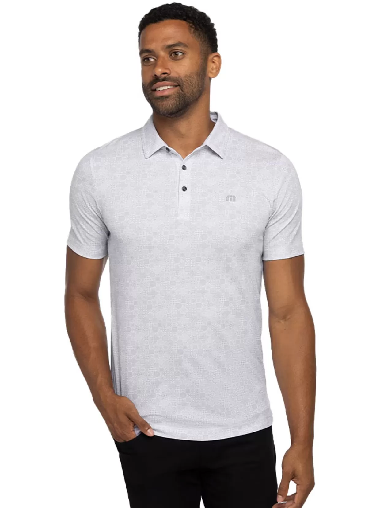 Men Travis Mathew Shirts< Cozumel Polo - White