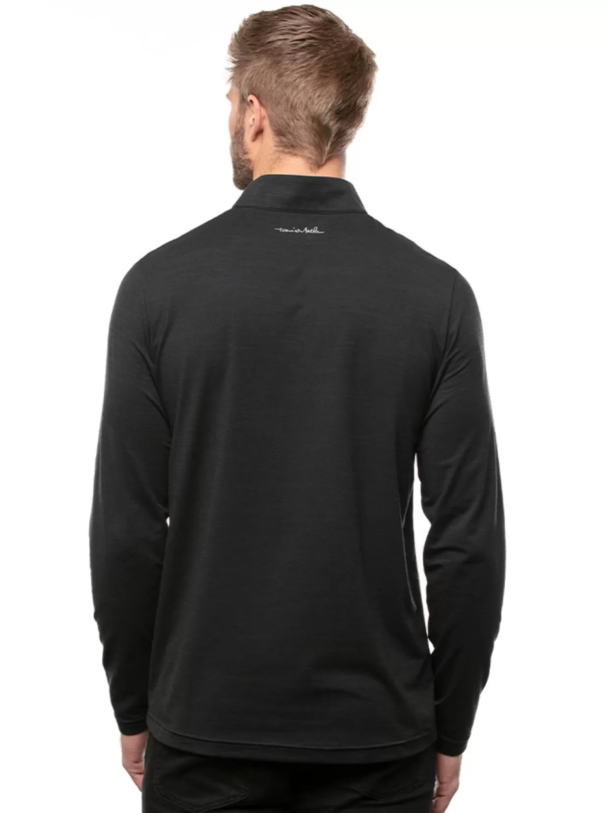 Men Travis Mathew Jumpers< Havasu 2.0 1/4-Zip - Black