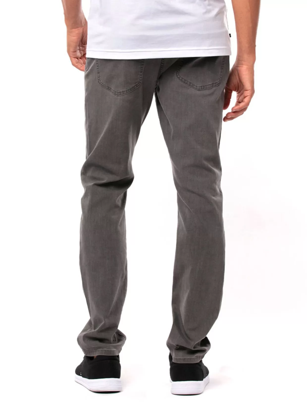 Men Travis Mathew Pants< Legacy Denim Pant - Grey