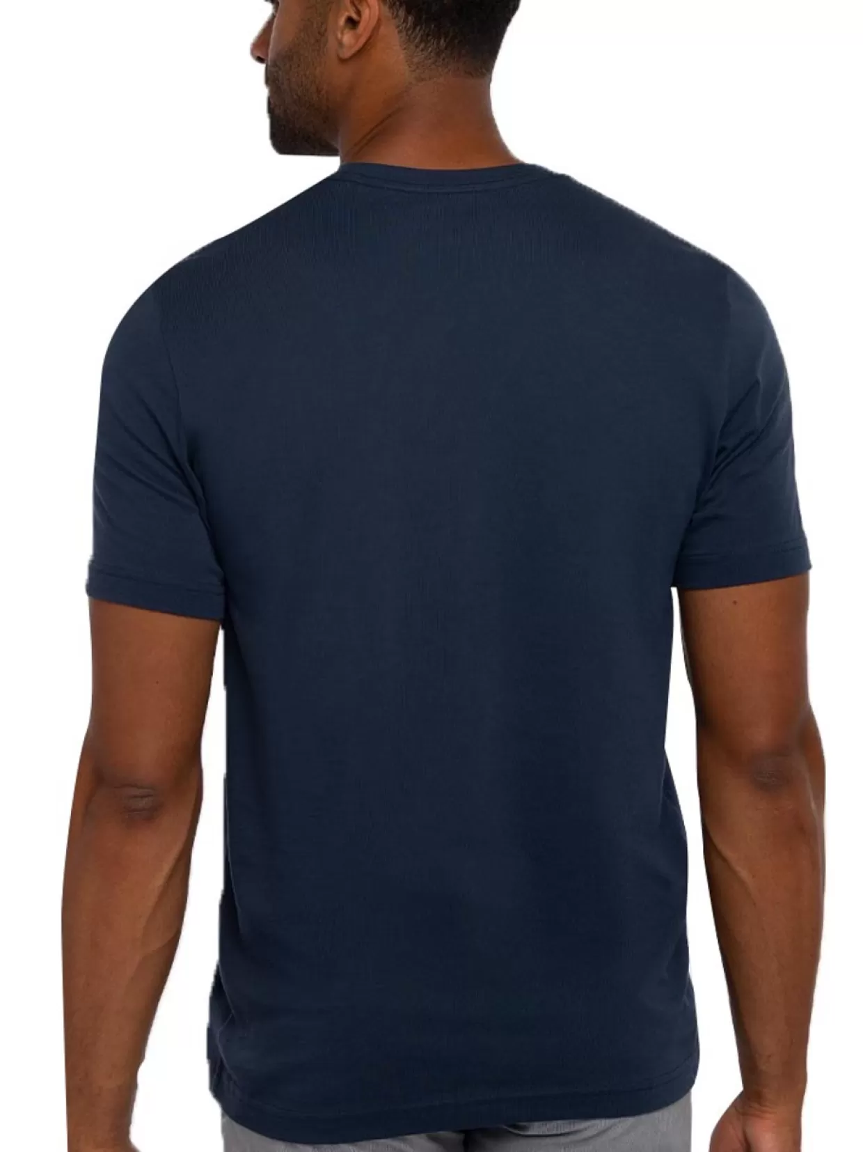 Men Travis Mathew Shirts< Race You T-Shirt - Dress Blues