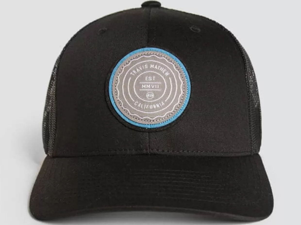 Travis Mathew Caps< The Patch Cap - Black