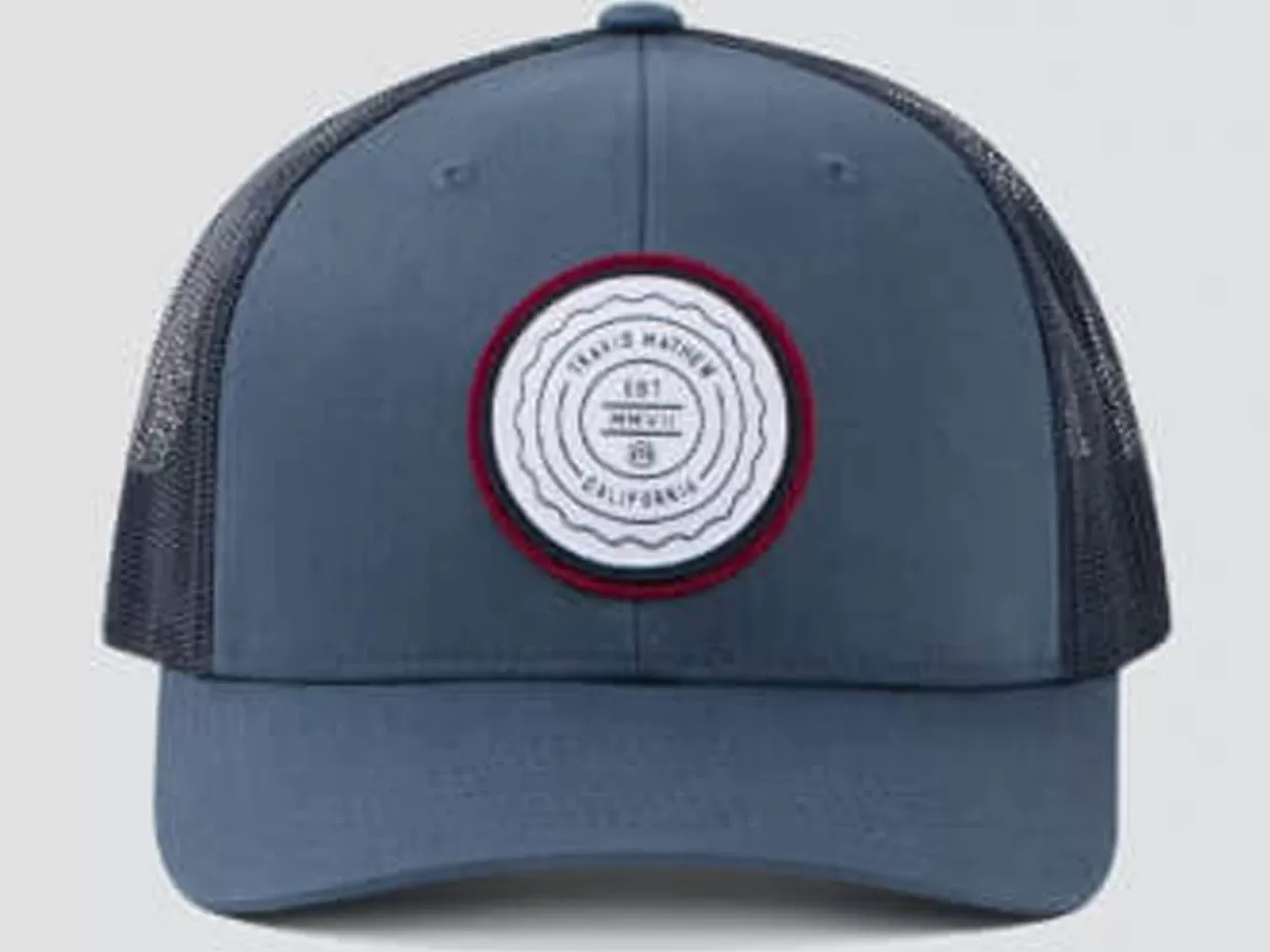 Travis Mathew Caps< The Patch Cap - Dark Blue