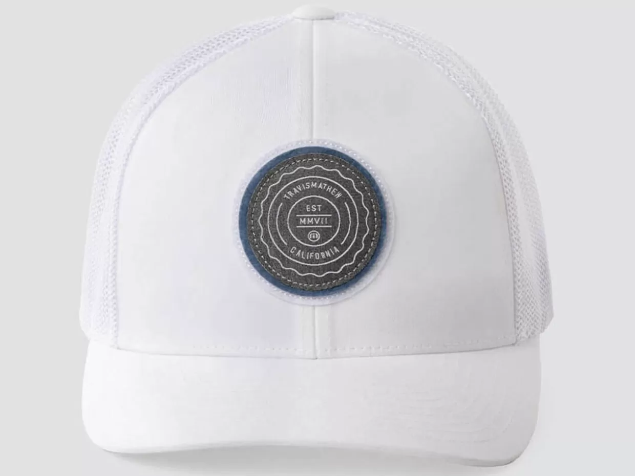 Travis Mathew Caps< The Patch Cap - White