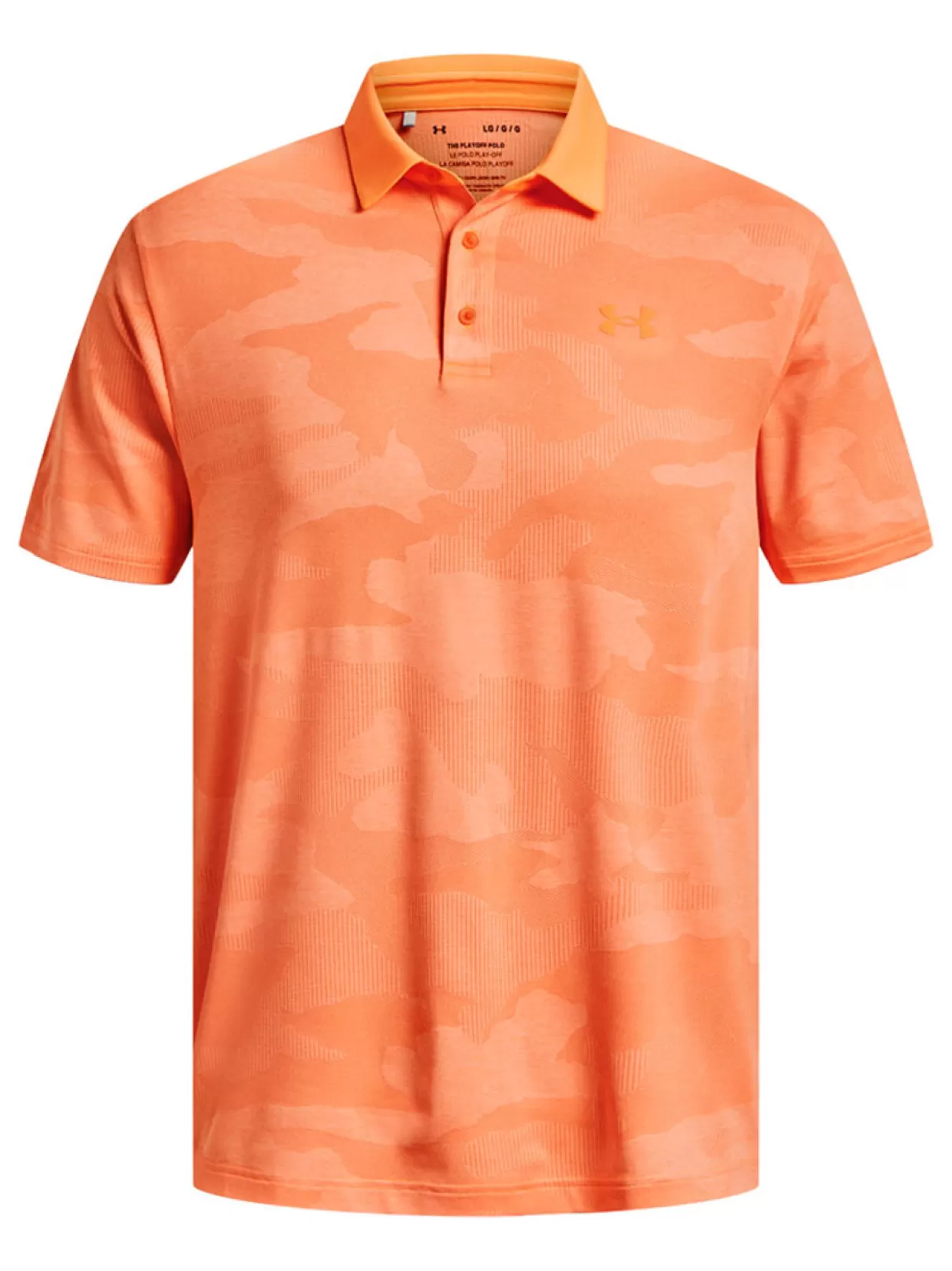 Men Under Armour Shirts< Playoff 2.0 Jacquard Polo - Orange Blast