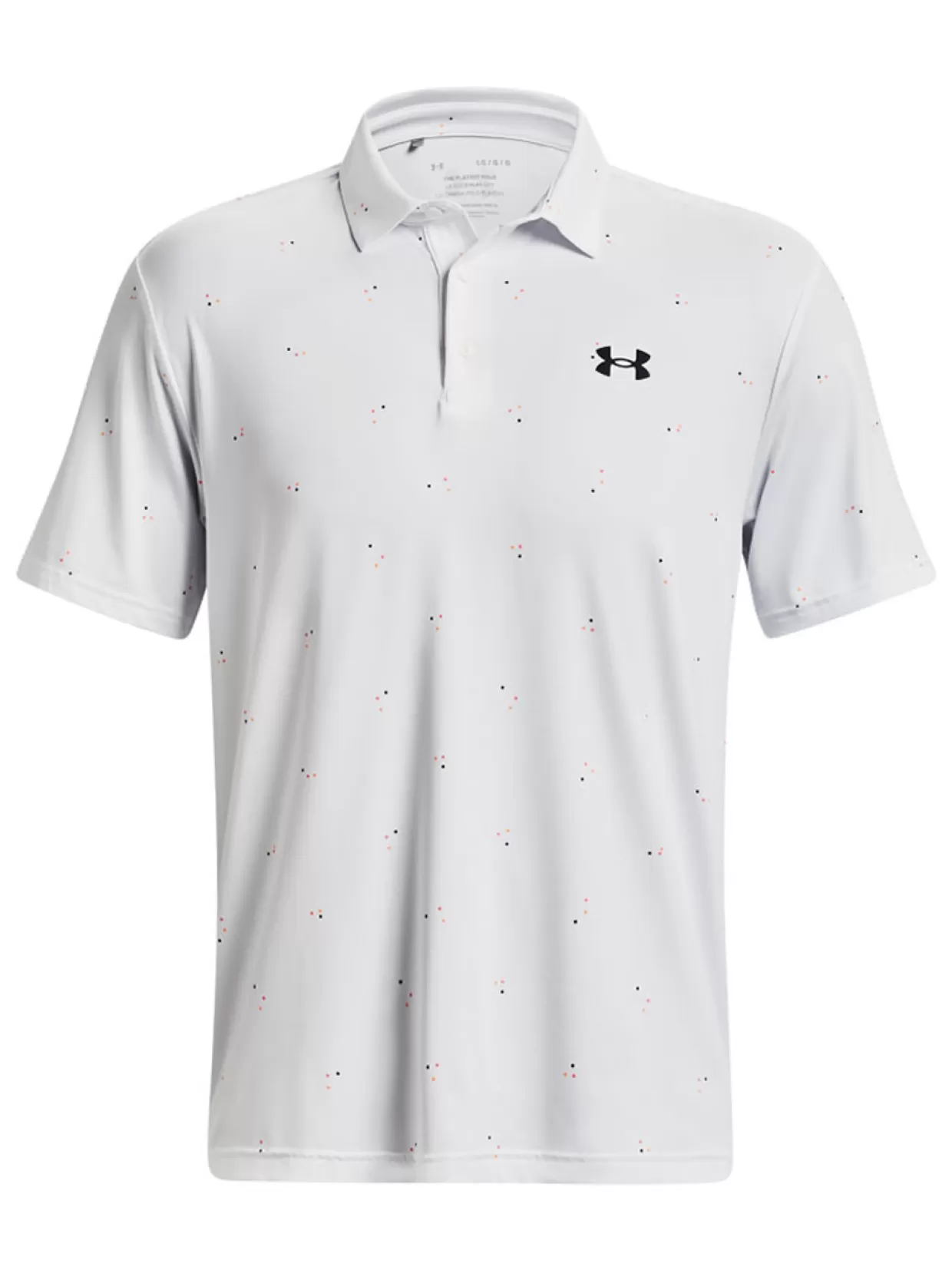 Men Under Armour Shirts< Playoff 3.0 Printed Polo - White/Pink/Midnight