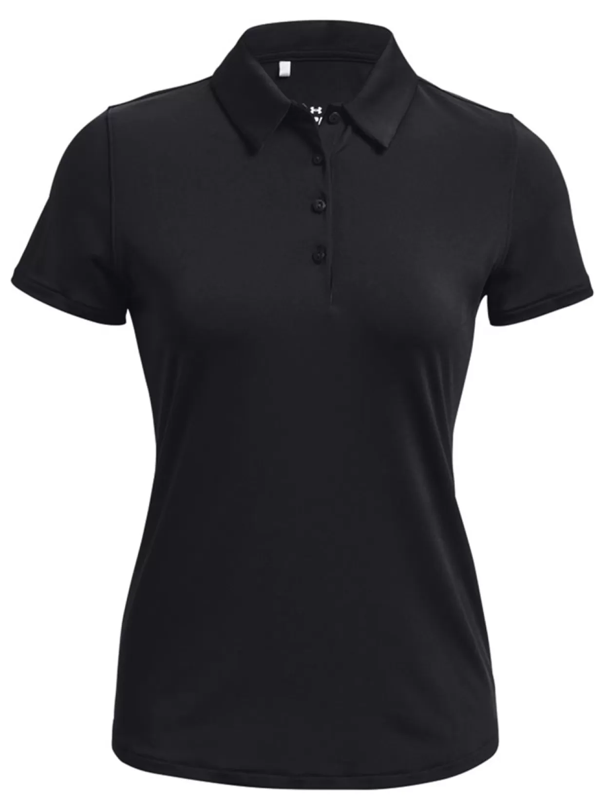 Women Under Armour Shirts< Women'S Playoff Polo - Black/Jet Grey