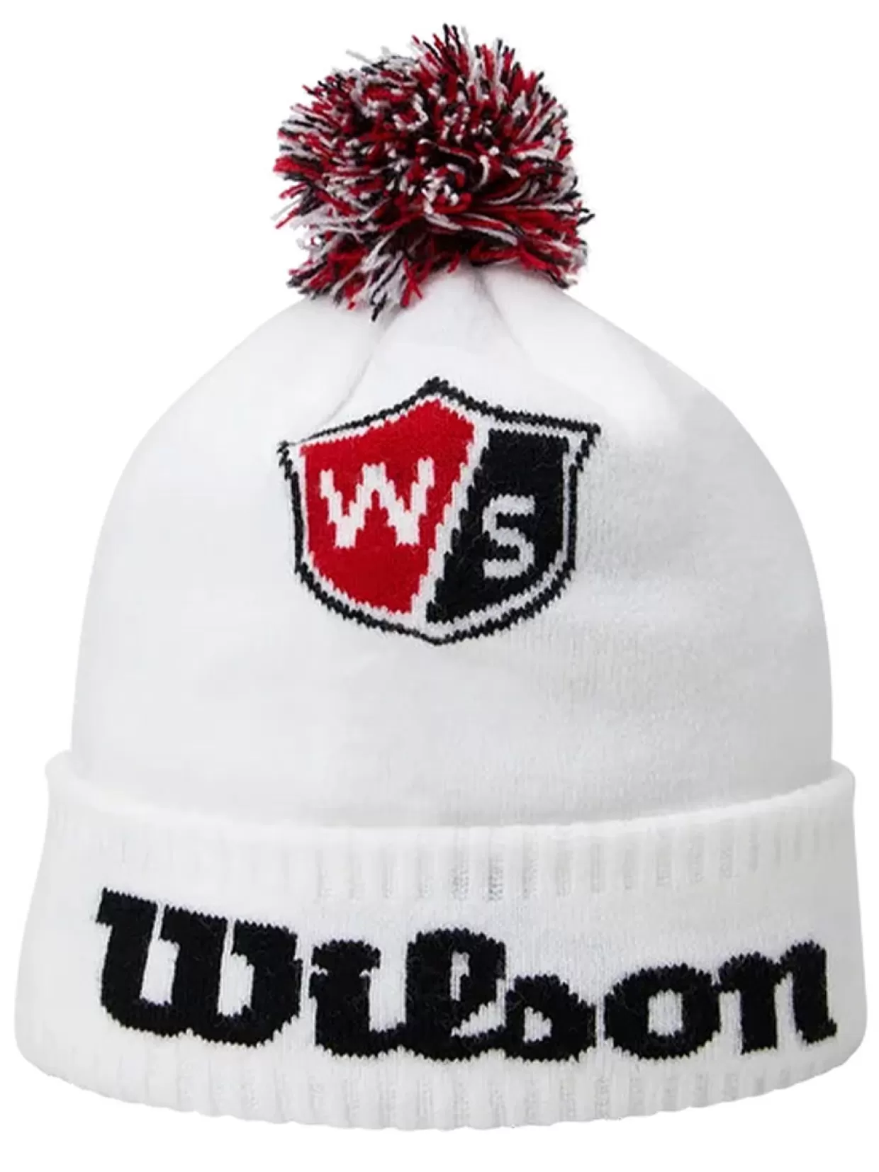 Wilson Beanies & Mitts< Tour Beanie - White